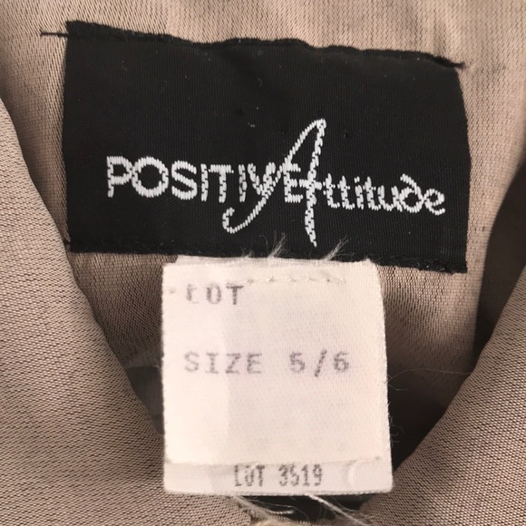 Positive attitude dress size 5/6 - Picture 3 of 6